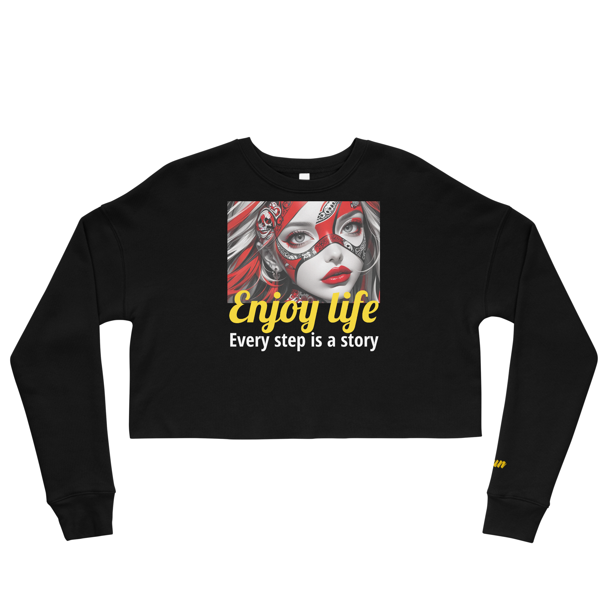 Enjoy Life 05 Crop Sweatshirt