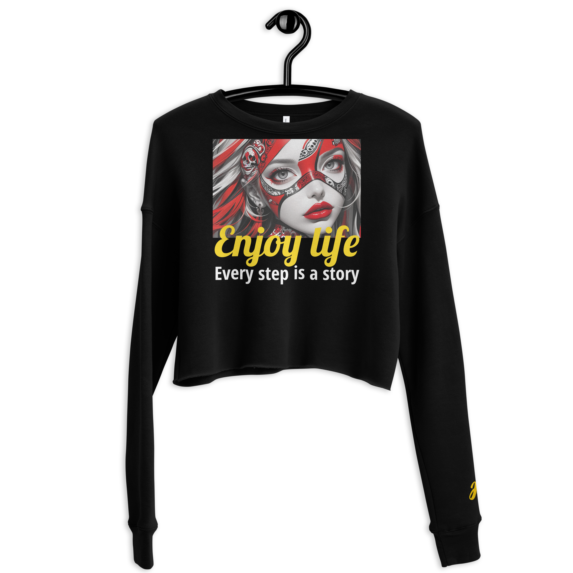 Enjoy Life 05 Crop Sweatshirt