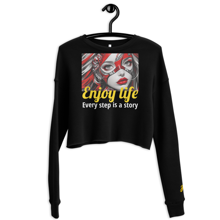 Enjoy Life 05 Crop Sweatshirt