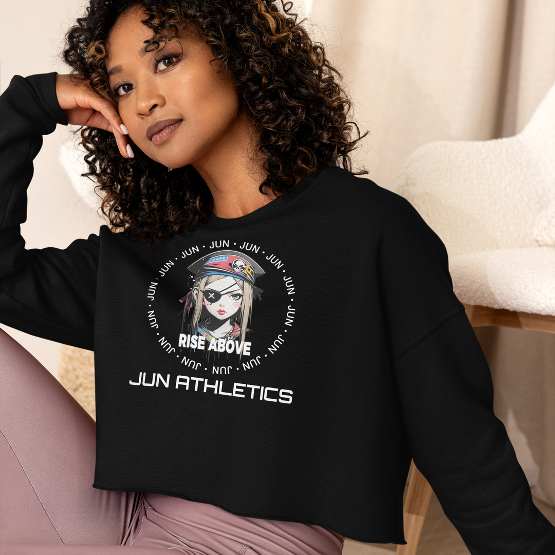 RISE ABOVE 01 Crop Sweatshirt 2