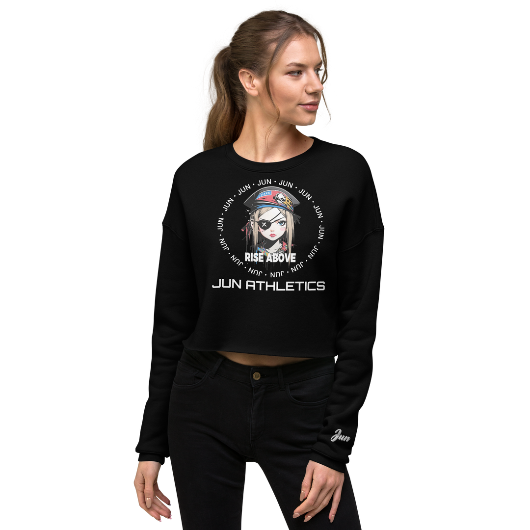 RISE ABOVE 01 Crop Sweatshirt 2