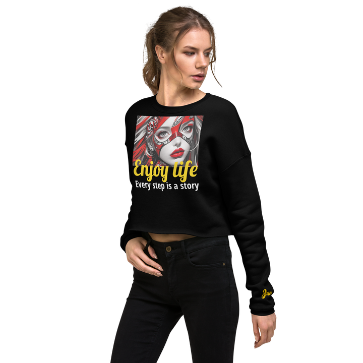 Enjoy Life 05 Crop Sweatshirt