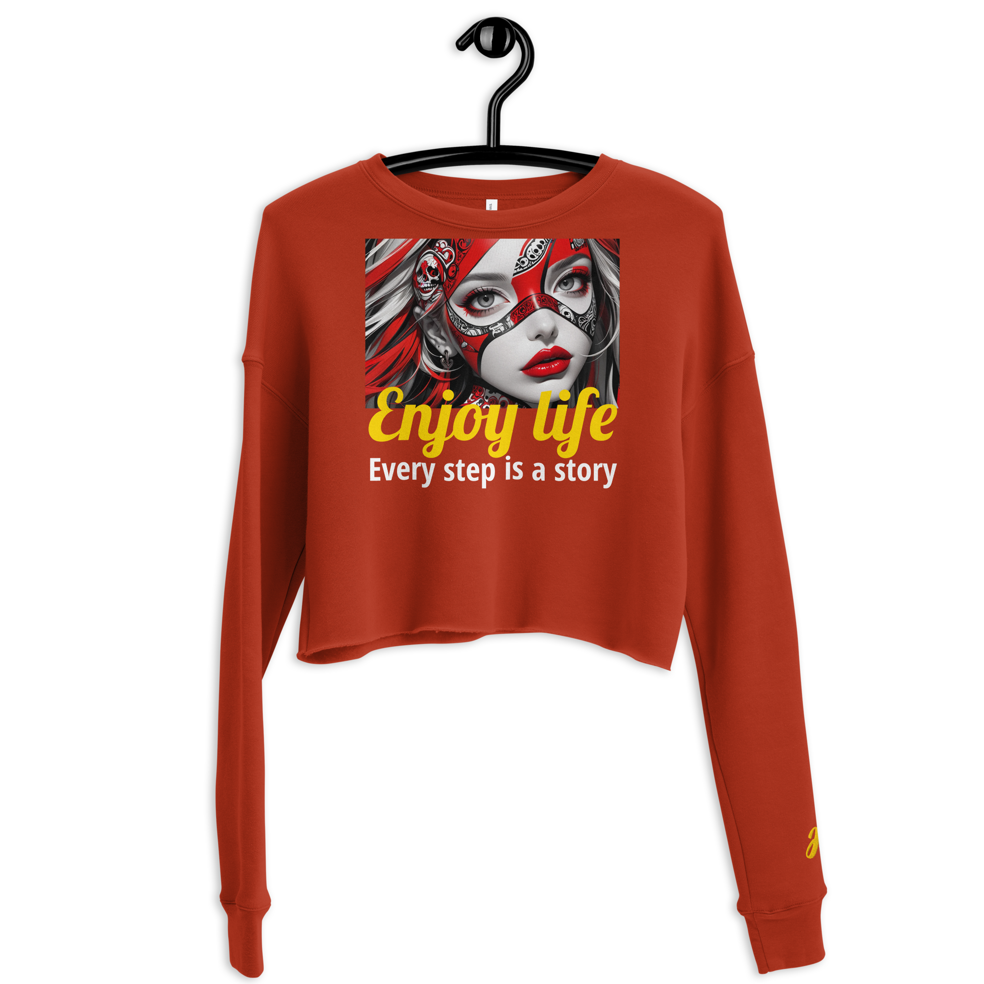 Enjoy Life 05 Crop Sweatshirt