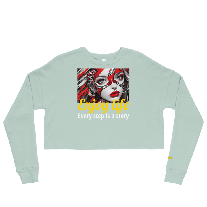 Enjoy Life 05 Crop Sweatshirt