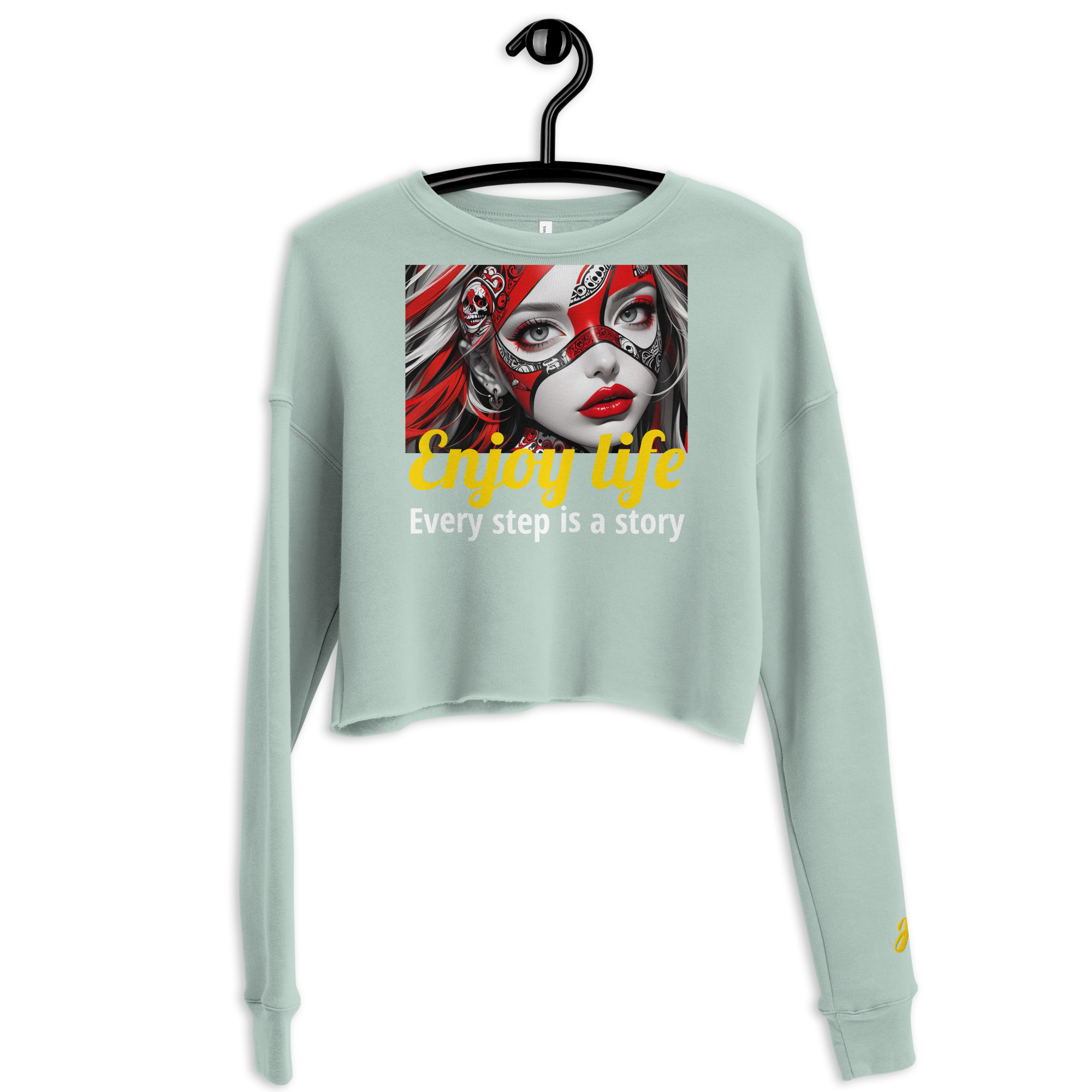 Enjoy Life 05 Crop Sweatshirt