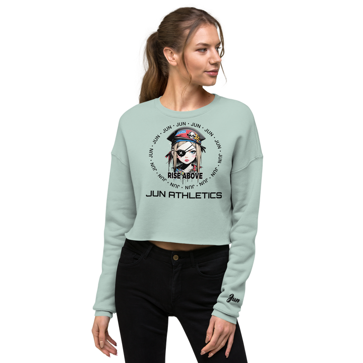 RISE ABOVE 01 Crop Sweatshirt 1