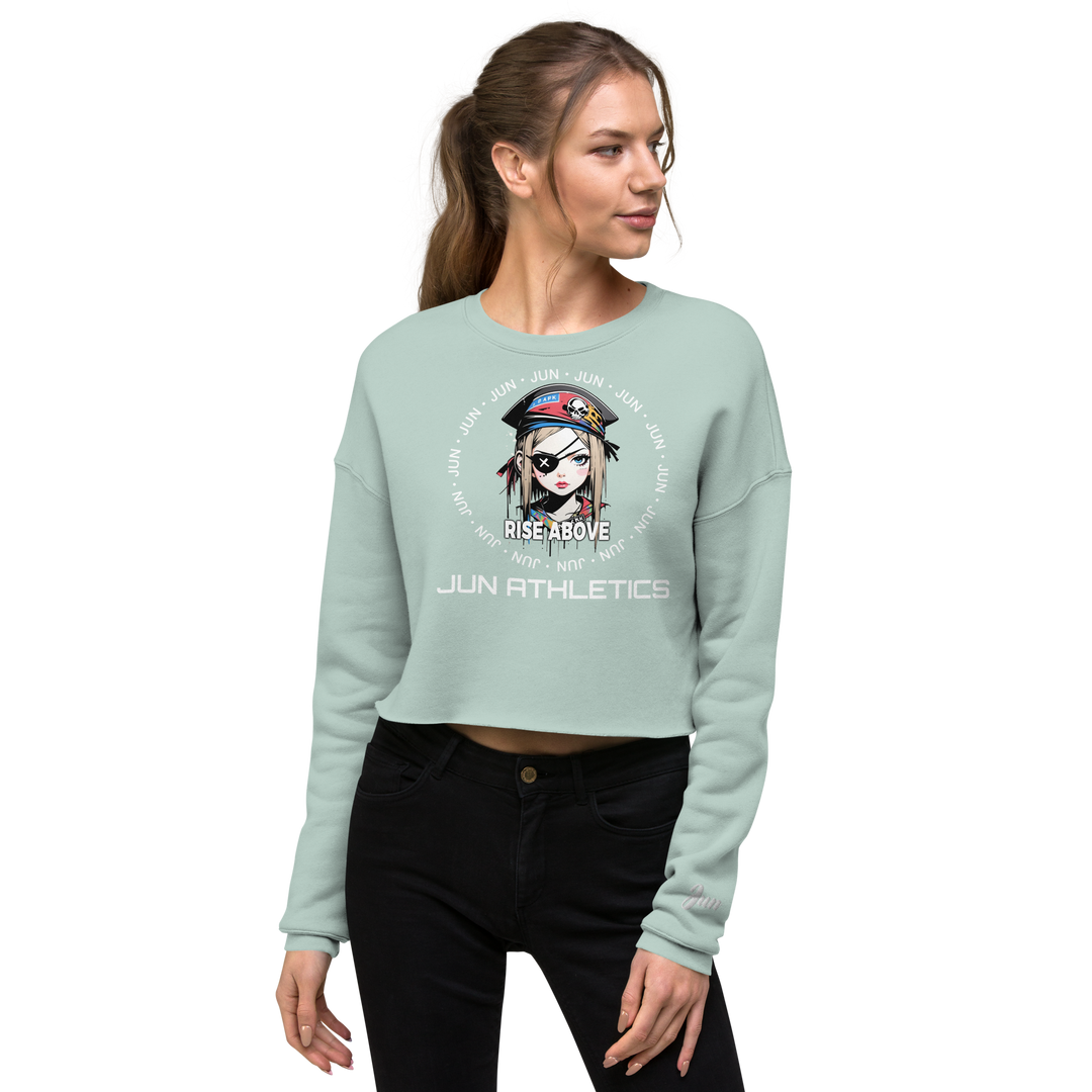 RISE ABOVE 01 Crop Sweatshirt 2