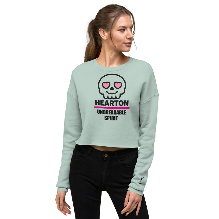 HEARTON 01｜Crop Sweatshirt｜UNBREAKABLE SPIRIT