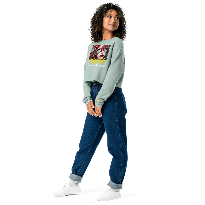 Enjoy Life 05 Crop Sweatshirt