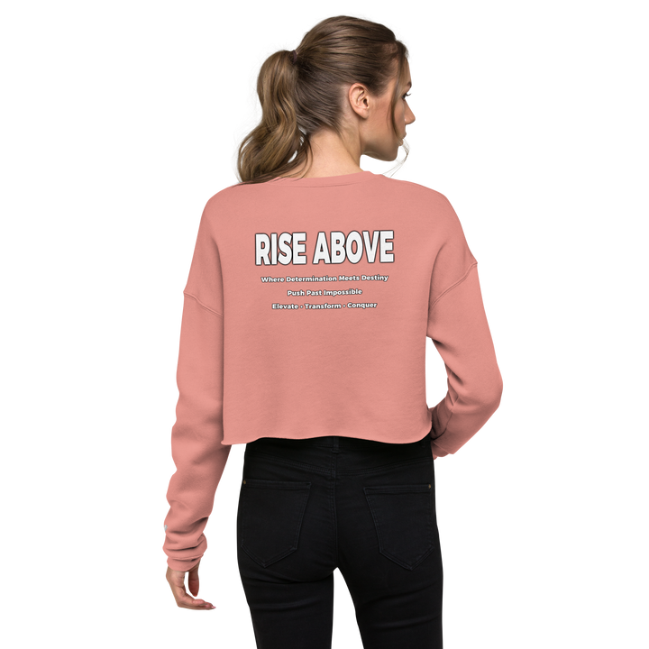 RISE ABOVE 01 Crop Sweatshirt 2
