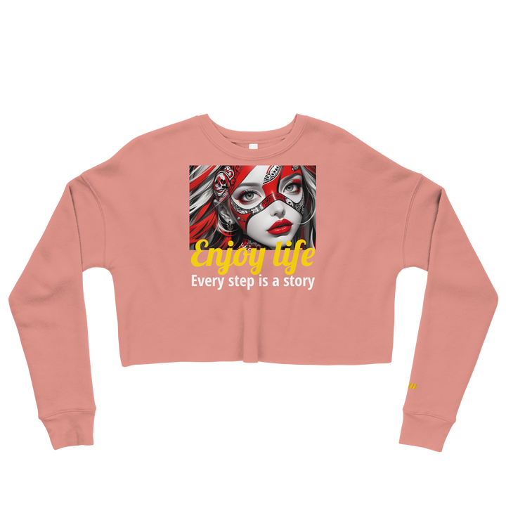 Enjoy Life 05 Crop Sweatshirt