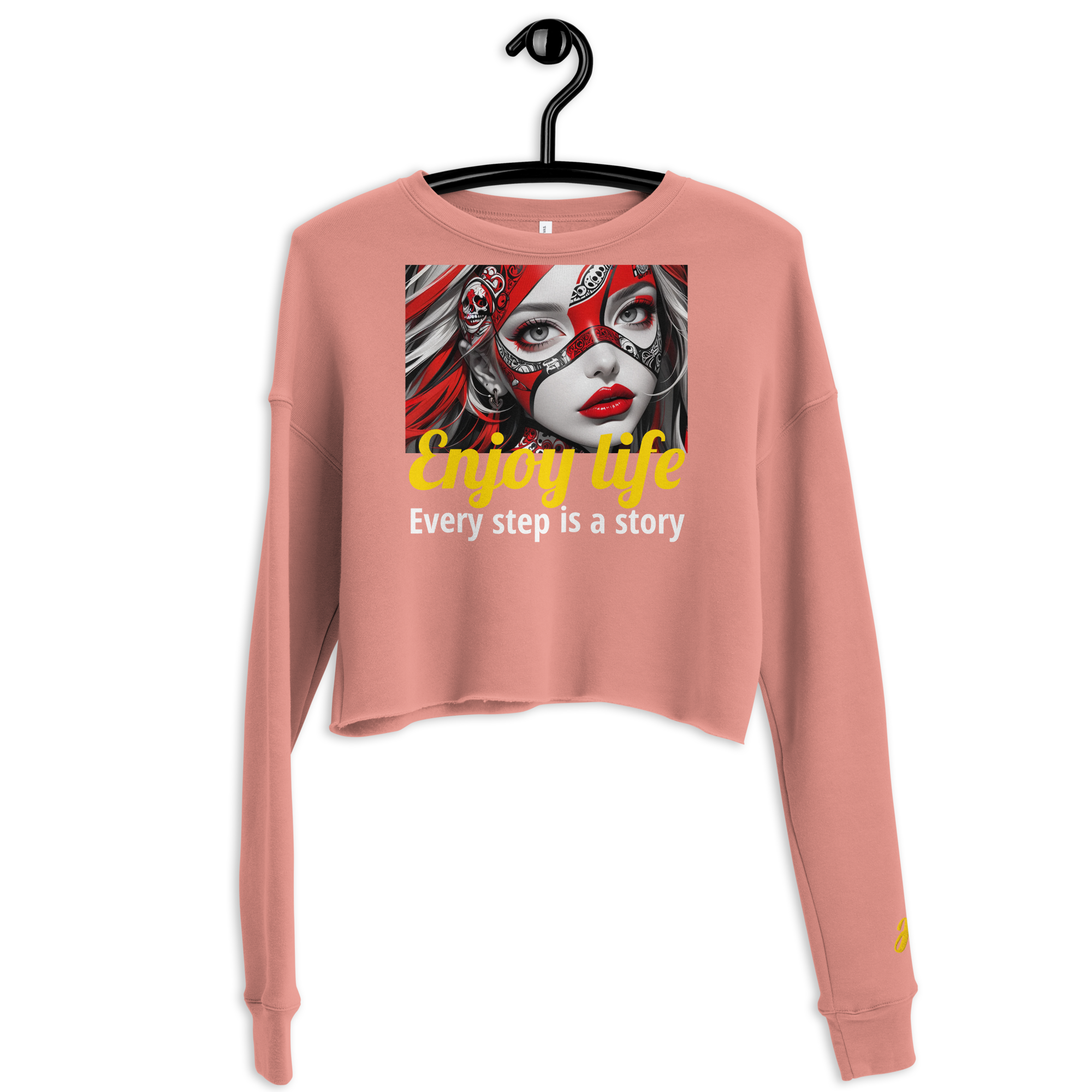 Enjoy Life 05 Crop Sweatshirt