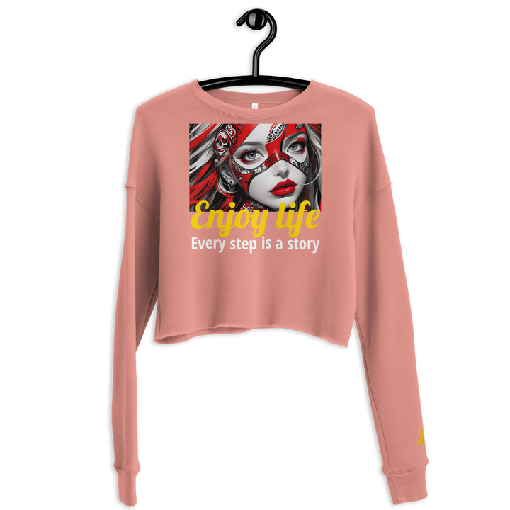 Enjoy Life 05 Crop Sweatshirt