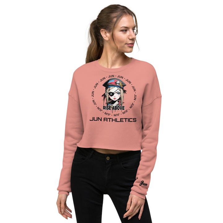 RISE ABOVE 01 Crop Sweatshirt 1