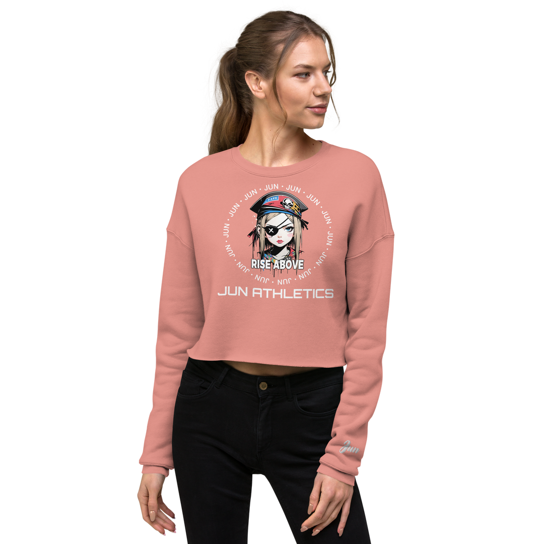 RISE ABOVE 01 Crop Sweatshirt 2