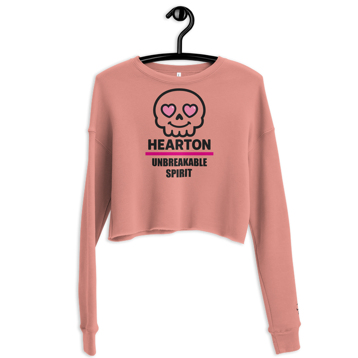 HEARTON 01｜Crop Sweatshirt｜UNBREAKABLE SPIRIT
