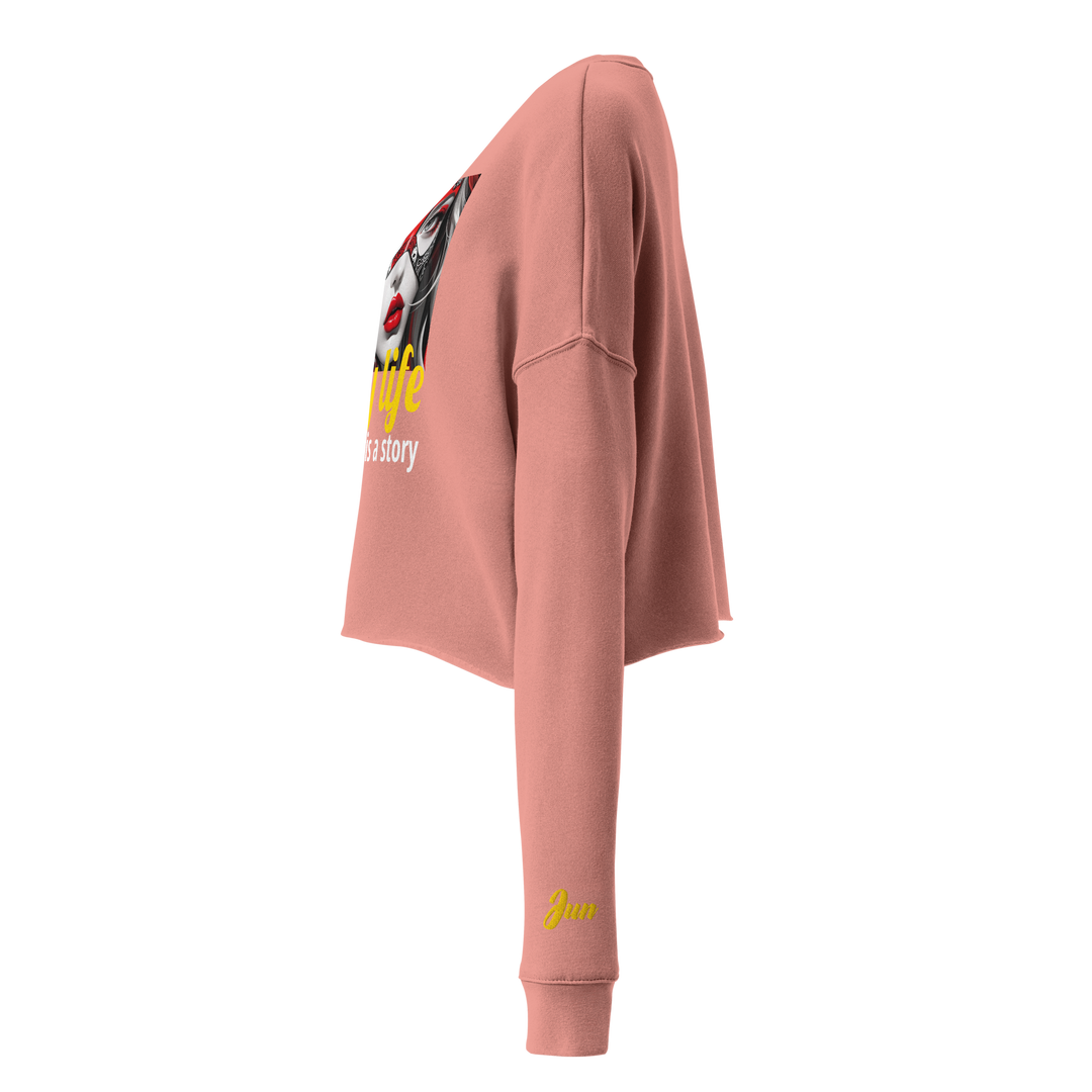 Enjoy Life 05 Crop Sweatshirt