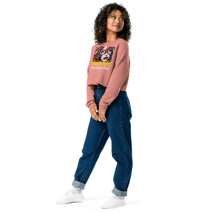 Enjoy Life 05 Crop Sweatshirt