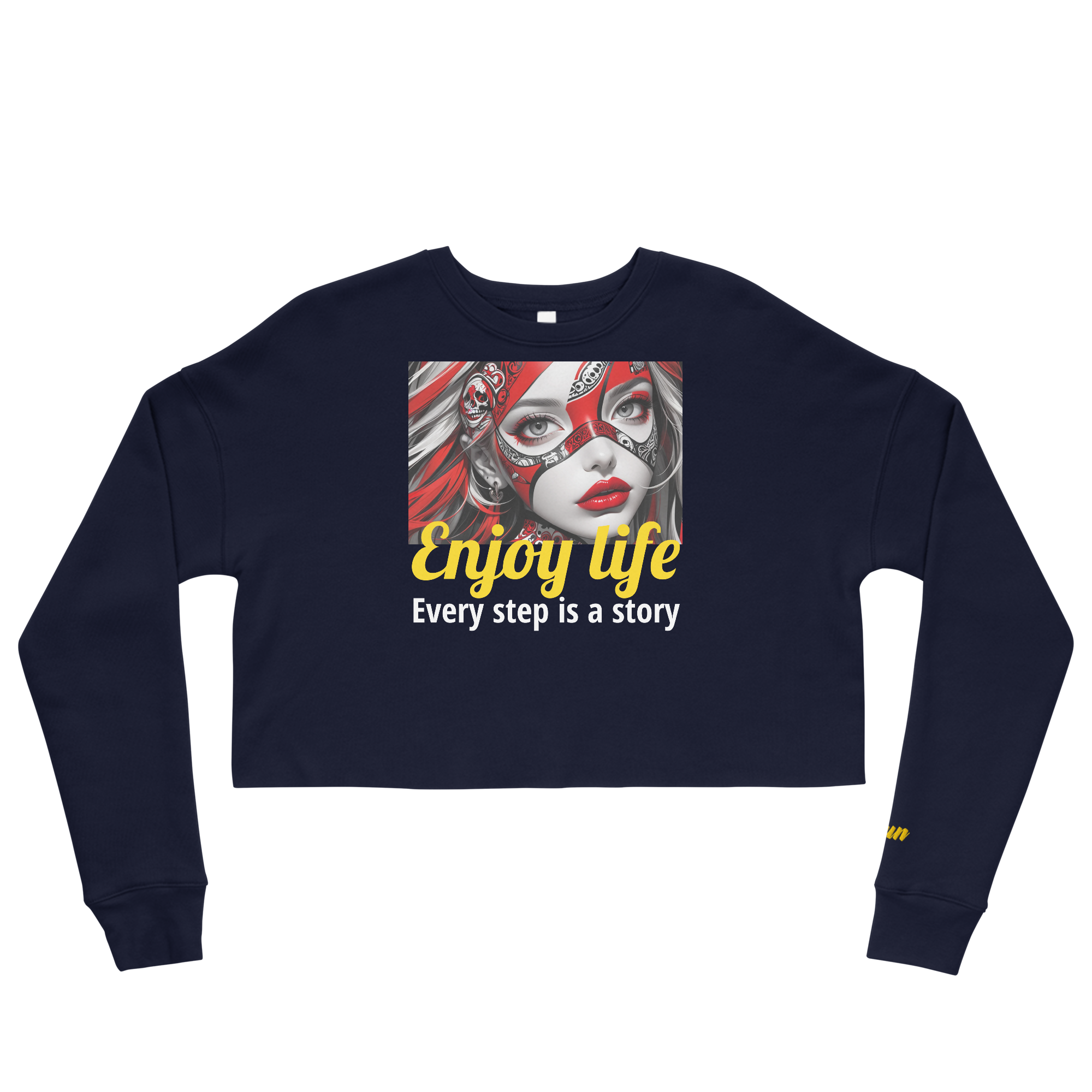 Enjoy Life 05 Crop Sweatshirt