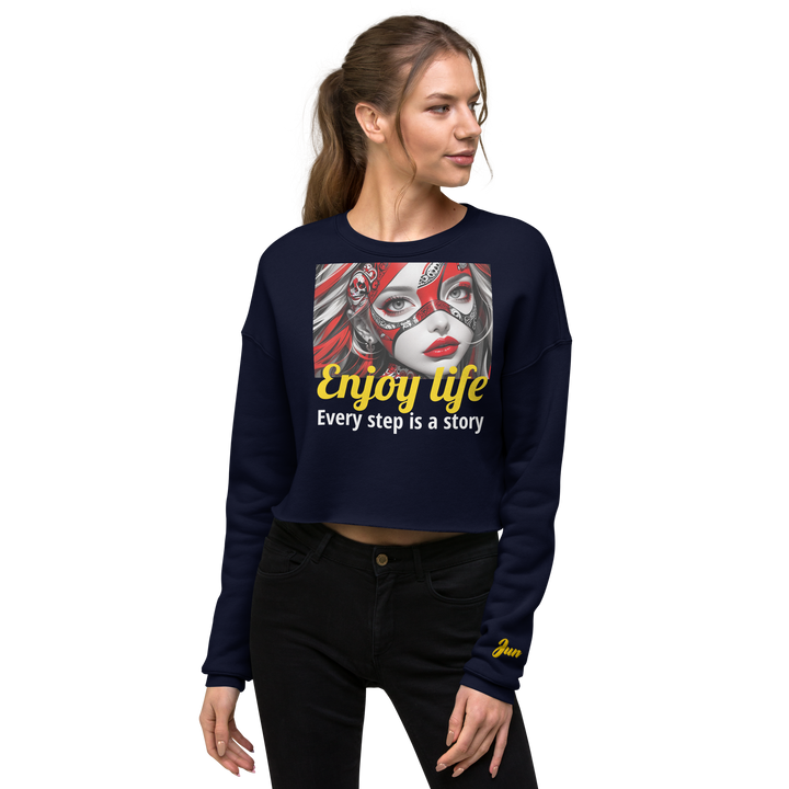 Enjoy Life 05 Crop Sweatshirt
