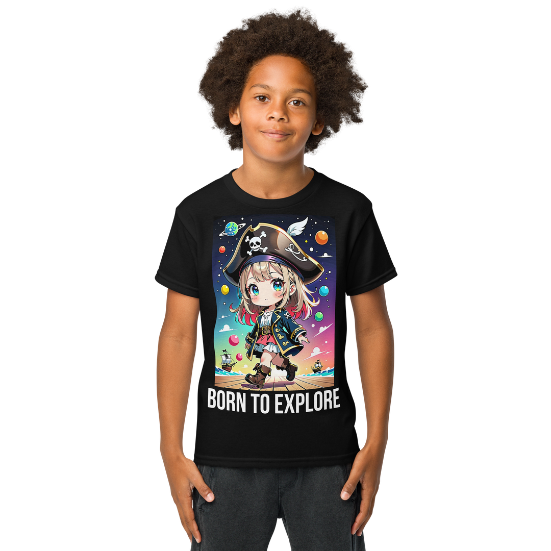 BORN TO EXPLORE 01 Youth t-shirt 1