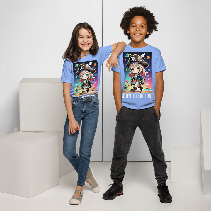 BORN TO EXPLORE 01 Youth t-shirt 1