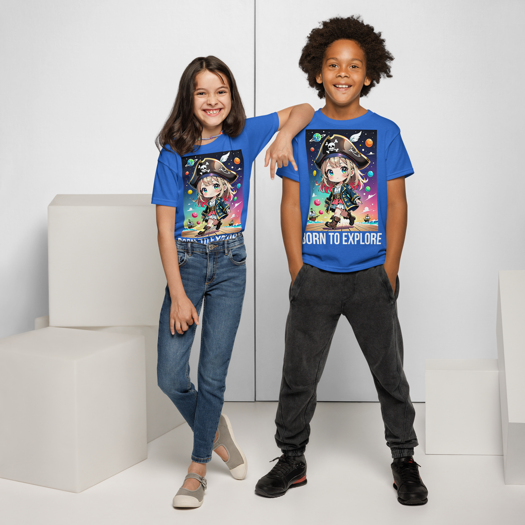 BORN TO EXPLORE 01 Youth t-shirt 1